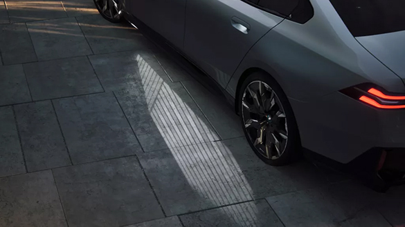 BMW i5 Lichtteppich